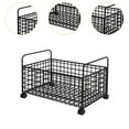 thumbnail image 6 of Zxpjkyu Rolling Book Cart File Organizer under Desk Office Storage Box Utility Cart Book M, 6 of 9