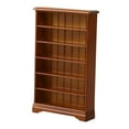 thumbnail image 2 of LeeQinersw 1/12 Dollhouse Miniatures Bookcase Gift Bedroom Decor Dolls House Mini Furniture Brown, 2 of 9