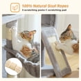 thumbnail image 6 of Pefilos 51" Cat Tree for Indoor Cats, Cat Tower with 2 Cozy Condos, Top Perch, Hammock, Climbing Ladder, Gray, 6 of 6