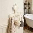 thumbnail image 6 of Strong Suction Cup Hook Without Drilling – Wall-Mounted Bathroom & Kitchen Organizer with 3 or 5 Hooks for Towels, Keys, and Storage, 6 of 8