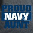 thumbnail image 3 of CafePress - US Navy Proud Navy Aunt Women's Dark T Shirt - Women's Traditional Fit Dark T-Shirt, 3 of 4