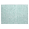 thumbnail image 2 of Addison Rugs Chantille Indoor/Outdoor Transitional Floral Teal Washable Rectangle Rug, 1'8" x 2'6", 2 of 6