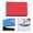 Red Blue 18x32x4cm, variant on Balance Pads Exercise Fitness Pilates Strength Training Work Senior Yoga Mat Gray 40x20x2.5cm