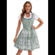 thumbnail image 4 of Trajes de Oktoberfest para Mujer: Vestido Dirndl para el Traje Tradicional Bávaro Alemán Verde S, 4 of 8