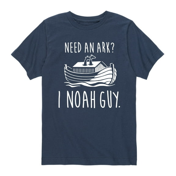 Solid Light - Need An Ark I Noah Guy - Youth Short Sleeve Tee