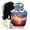 Blue Urn - Beach, variant on JAGASY Beach Burial Combo Urns Set, Green Keepsake Small Urns for Human Ashes, Ocean Sunset Orange Clouds Decorative Urn for Mother, Yellow Large Memorial Urn for Father, (1 Large, 10"; 4 Small, 3")
