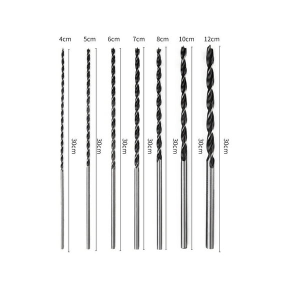 Worgeous 1 Set Wood Drill Bit Steel Woodworking Reamer Cut Out Tool For Wood Plastic