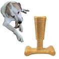 thumbnail image 3 of SPOT Bam-Bones Plus T-Bone Dog Chew Toy, 7", For Aggressive Chewers Adult Dogs & Teething Puppies Under 90lbs, Chicken Flavor, Bamboo Fiber & Nylon, Non-Splintering, 3 of 18
