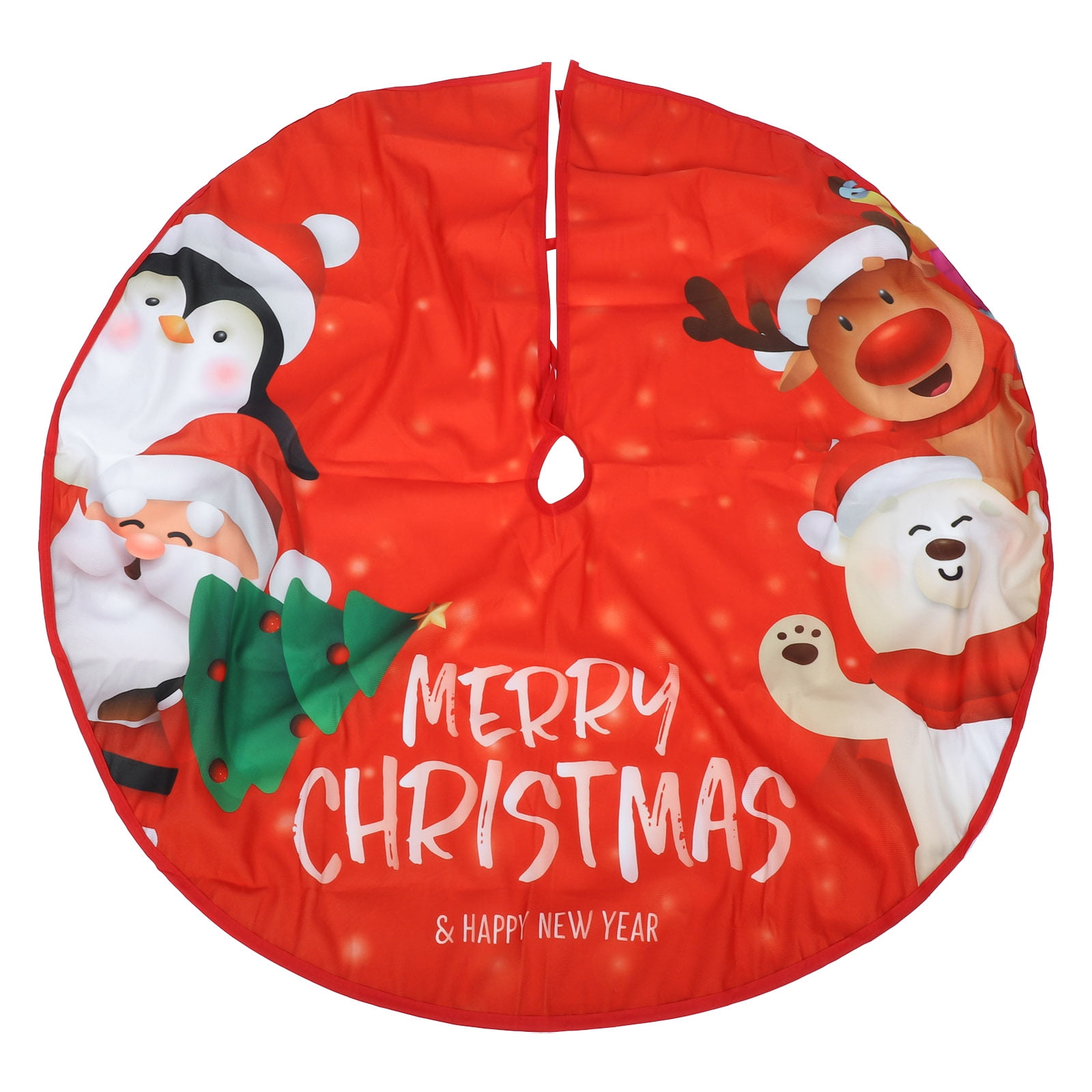Shopping Mall Christmas Tree Mat Xmas Tree Skirt Christmas Tree Bottom Cover