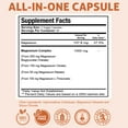 thumbnail image 3 of Health Dose Triple Magnesium Complex – 120 Veggie Capsules for Energy, Focus & Muscle, 3 of 9