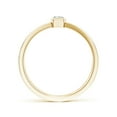 thumbnail image 2 of ANGARA Natural Diamond Criss Cross Solitaire Ring in 14K Yellow Gold for Women (Size-5x3mm| Color-I-J| Clarity-I1-I2) | April Birthstone, Anniversary, Jewelry Gift for Women | Natural Diamond Ring, 2 of 10