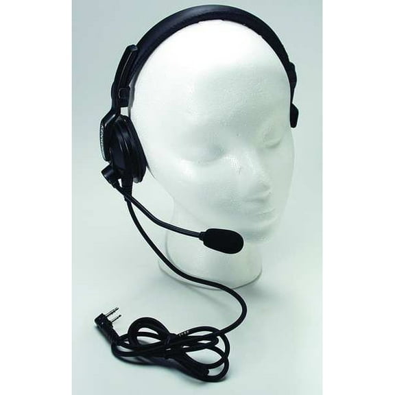 Kenwood KHS-7 Single Muffhheadset With Boom Mic