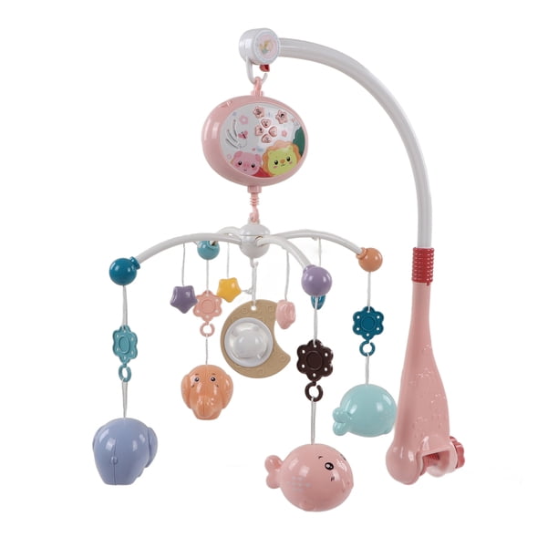 Móvil Musical Jadeshay Móvil para Bebés con Luz y Sonido Control Remoto