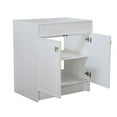 thumbnail image 2 of 30 in. Single Sink Foldable Vanity Cabinet   , White Finish, 2 of 6