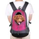 thumbnail image 1 of Mochila transportadora para mascotas, Compatible con gatos y cachorros, malla suave transpirable, 1 of 1