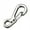 silvery, variant on Mini Buckle Classic And Simple Mini Spring Buckle Quick Hanging Keychain Keyring Edc Equipment