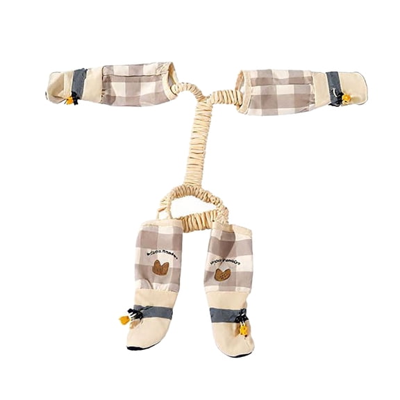 JHEHF Dirt Proof Pants for Dogs Outdoor Non Slip Water Proof Dog Rain Boots with Suspender Adjustable Boots for Pet Walking Hiking