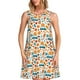 thumbnail image 1 of Easygdp Falling Pumpkins On Car para Vestido Transpirable de Mujer, Vestido Suelto de Manga Corta con Pliegues y Bolsillos para el Verano, 1 of 7