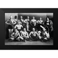 thumbnail image 2 of Vintage Wrestler 14x11 Black Modern Framed Museum Art Print Titled - Team of Champion Russian Wrestlers, 2 of 5