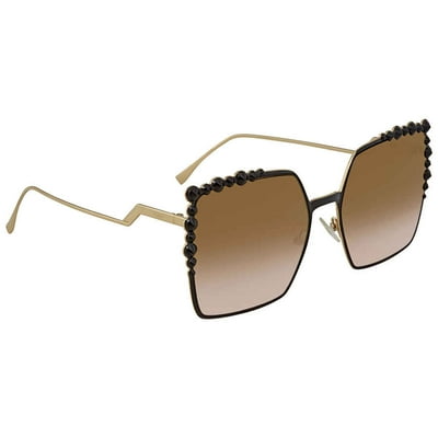 Lunettes de soleil Fendi Square Femme avec Miroir Tunisia Ubuy