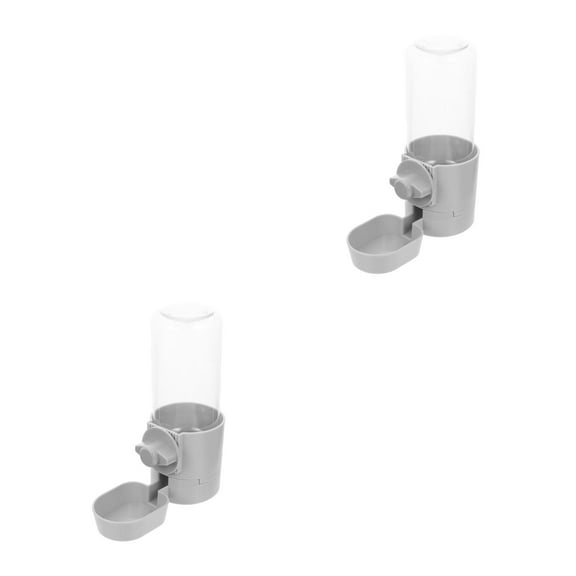 Set of 2 Water Dispenser Pet Feeder Gravity for Pets