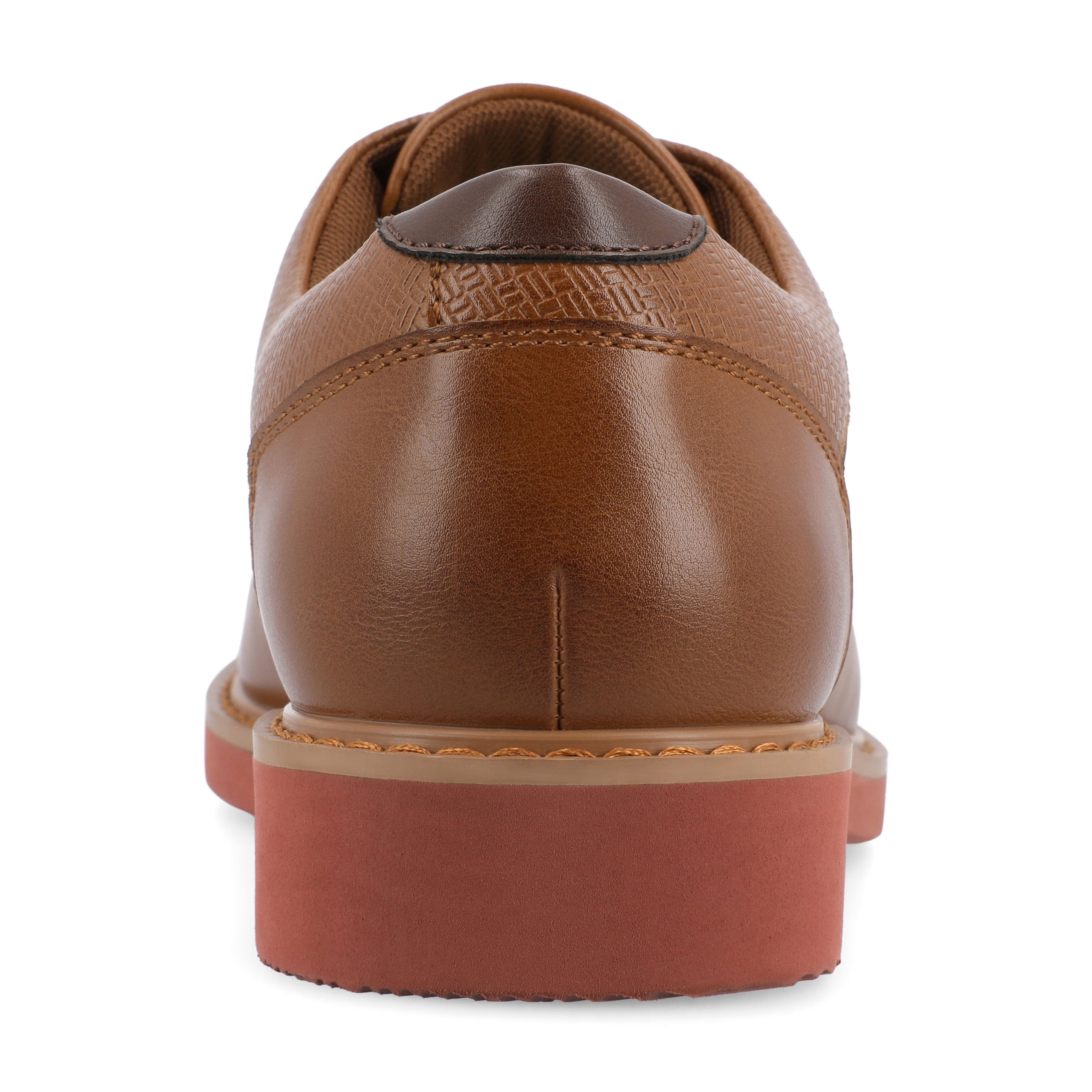 Vance Mens Dexter Tru Comfort Foam Cap Toe Lace-up Derby