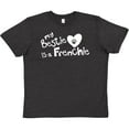 thumbnail image 3 of Inktastic Bestie Frenchie Youth T-Shirt, 3 of 5