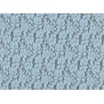 thumbnail image 2 of Zelouf Rose Floral Lace , Sewing, DIY, Crafts Fabric by the Yard, 414 Sky Blue, 5 Yard, 2 of 2