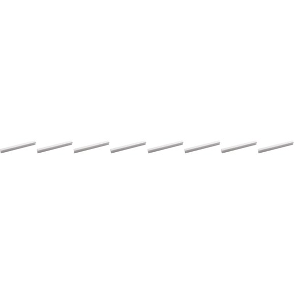 Tirador para gabinete Hickory Hardware Streamline 128 mm níquel
