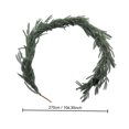 thumbnail image 2 of Danhjin Fake Rattans Holidays Decorations Soft Rubber Christmas Rattan Christmas Pines Needle Door Hanging Christmas Decorations, 2 of 3