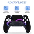 thumbnail image 4 of Creative Printing Love Foot PS5/PS5 Pro/PS5 Slim Digital Disc Skin Sticker For Console And Controller Skins, 4 of 7