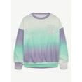 thumbnail image 4 of Justice Girls Fleece Crew Neck, Sizes XS - XLP, 4 of 5