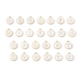 thumbnail image 4 of 10 Uds. Colgante del alfabeto inglés de 12mm, dijes esmaltados, letra inicial para fabricación de joyería hecha a mano, accesorios para pulseras y pendientes DIY, 4 of 5