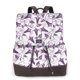 thumbnail image 1 of Fotbe Violets Flowers Mochila Bolso con Estampado para Mujer, Mochila Antirrobo de Nylon Impermeable, Bolsa Ligera de Hombro, 1 of 4