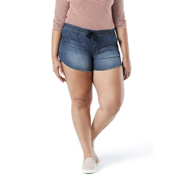 signature levi strauss high rise shorts