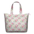 thumbnail image 1 of Rustic Country Floral Weekender Bag Vintage Flower Pattern Travel Tote, , Large Capacity, Adjustable Shoulder Strap, 1 of 5