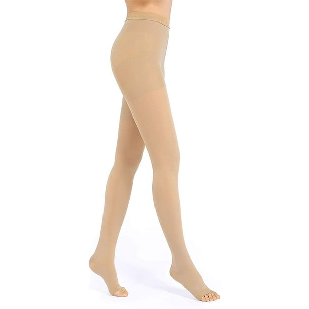 Medical Compression Pantyhose for Women & Men, 20-30mmHg Compression  Stockings 