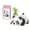 D, variant on Panda Mini Blocks Animal Building Set 1390 Pieces Creative Home Decor Building Bricks for Adults to Build