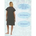 thumbnail image 5 of Ezi Women Hospital Gown Labor and Delivery Postpartum Soft Maternity Breastfeeding Nursing Pajamas, 5 of 6