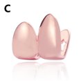 thumbnail image 1 of Single Hip Hop Golden Color Tooth Braces Tooth Tooth Cap Braces Bottom Clips Jewelry Teeth Silver Plated Tooth Braces Street BLD, 1 of 5