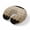 Brown, variant on Neck Pillow Ergonomic Memory Foam U Shaped Pillows,Spicy Chili Pepper Pattern Soft Portable Neck Head Support Cushion Pillow for Travel Airplane Car Office Use,Red Green Peppers on Black