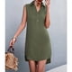 thumbnail image 4 of Vestido Sin Mangas Dividido ANGGREK Verde S, 4 of 5