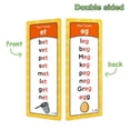 thumbnail image 3 of Sktrjpolfis Phonics Flash Cards, 117 Groups 900+ Rhyming Words English Learning Cards for Language Study, 3 of 6