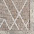 thumbnail image 4 of nuLOOM Armida Geometric Indoor/Outdoor Area Rug, 7' 10" x 10', Armida Beige, 4 of 9