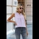 thumbnail image 4 of Blusa de Verano para Mujer, Informal, con Cuello en V, Sin Mangas, Color , Talla M, 4 of 9
