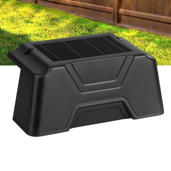 Lylong Solar Wall Lamp For Outdoor Use With Automatic Light Sensor And Waterproof Design For Garden And Pathway Lighting