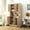 Oak, variant on 39.37" Wide, Rustic Oak Color - 1 Drawer for Storage - Bedroom Cabinet - Easy to Assemble