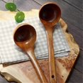 thumbnail image 4 of Large Capacity Wooden Spoon for High-Temperature Cooking and Kitchen Use, 4 of 5