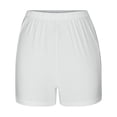 thumbnail image 3 of Lindreshi Loungewear Sets for Women 2 Piece Women's Fashion Sports Color Hollow Loose Strap Round Neck Dress Shorts Set, 3 of 8