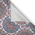 thumbnail image 6 of Ambesonne Ethnic Valance & Curtain, Oriental Style Floral Retro, 55"x30", Turquoise Pale Pink, 6 of 6